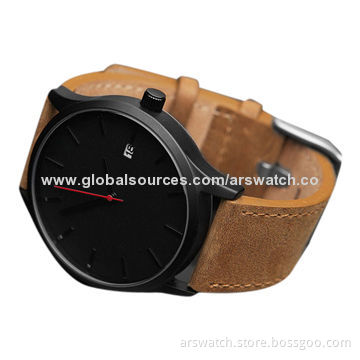 Stainless Steel Analog Watch for Men, High-quality, Quartz Movement